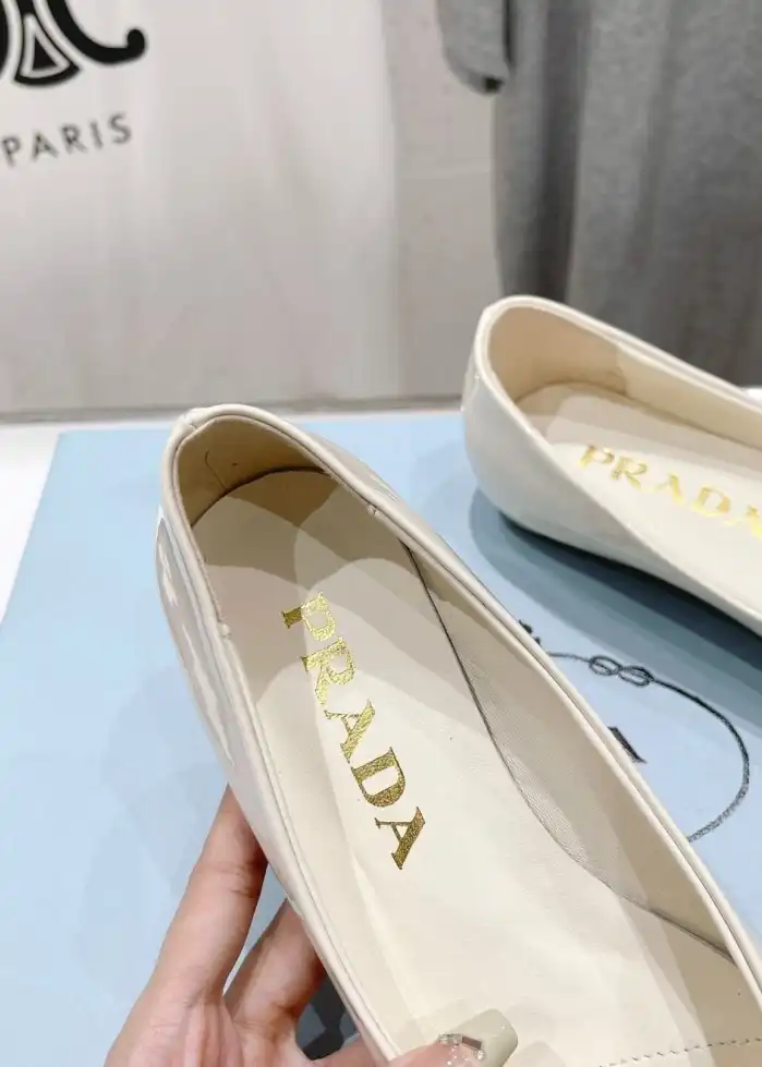 hype Prada flat shoes