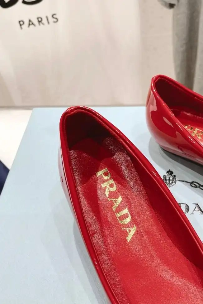 hype Prada flat shoes