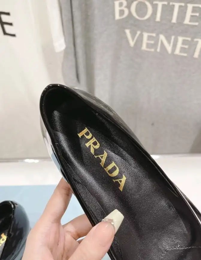 hype Prada flat shoes