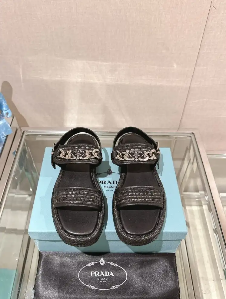 hype Prada Sandals