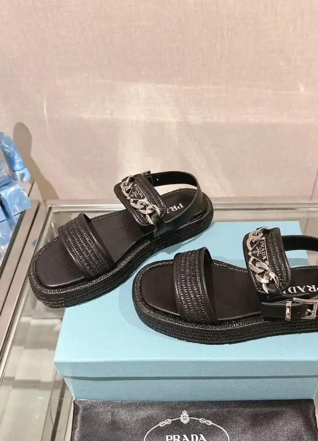 hype Prada Sandals