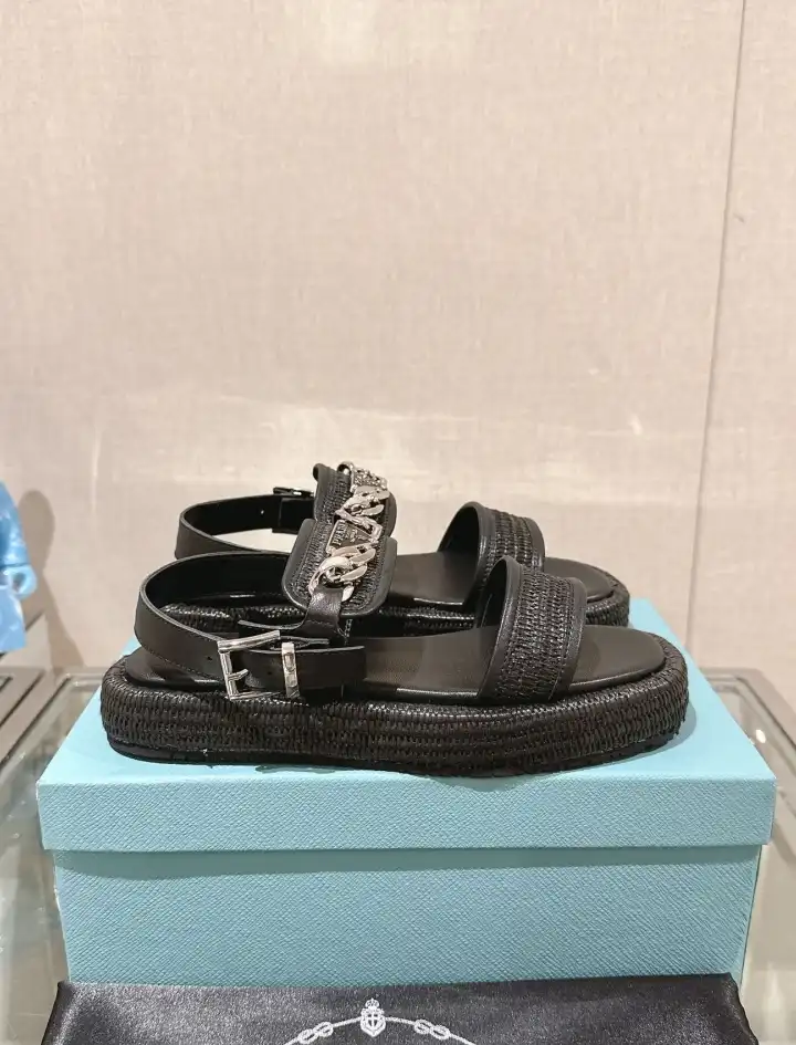 hype Prada Sandals