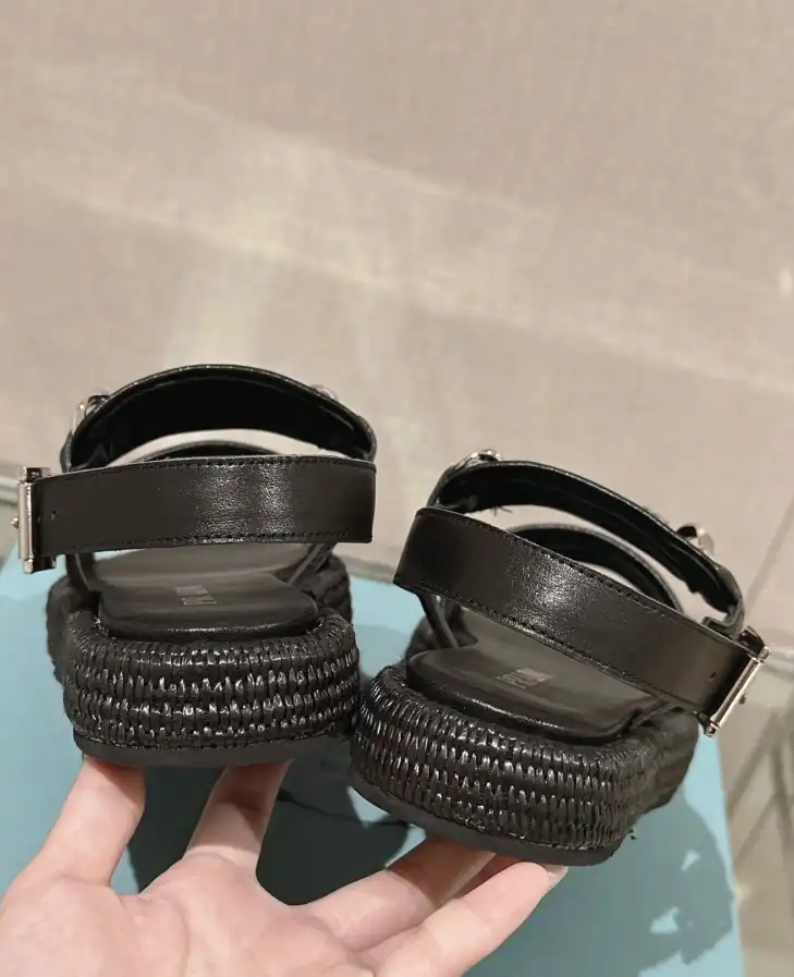 hype Prada Sandals