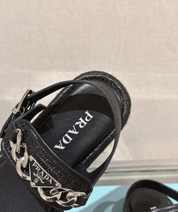 hype Prada Sandals