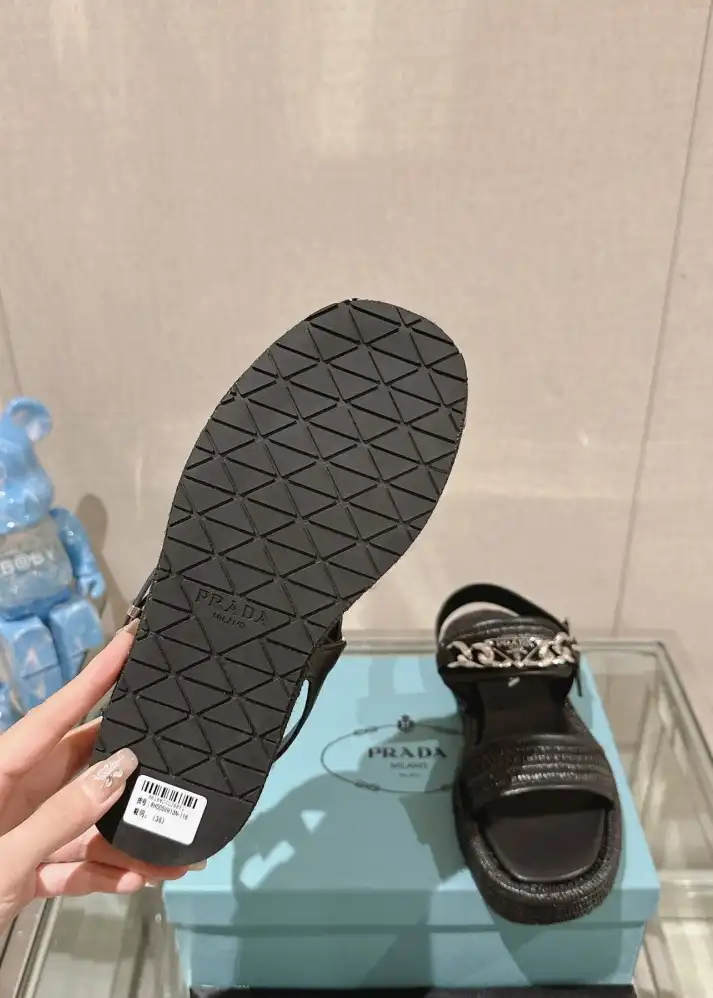 hype Prada Sandals