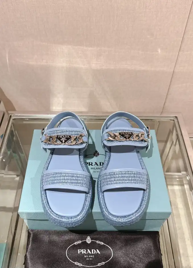 hype Prada Sandals