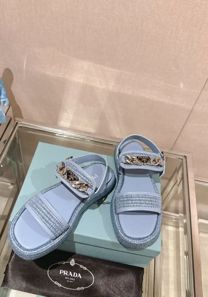 hype Prada Sandals