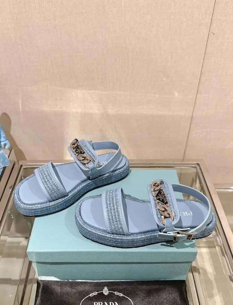 hype Prada Sandals