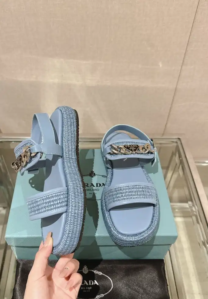 hype Prada Sandals