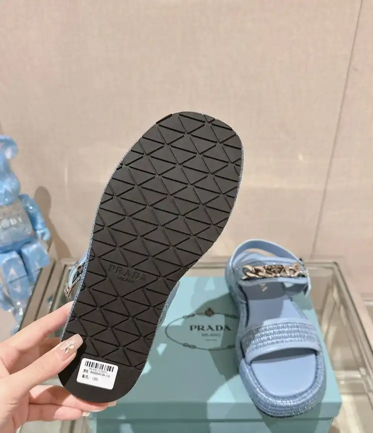 hype Prada Sandals