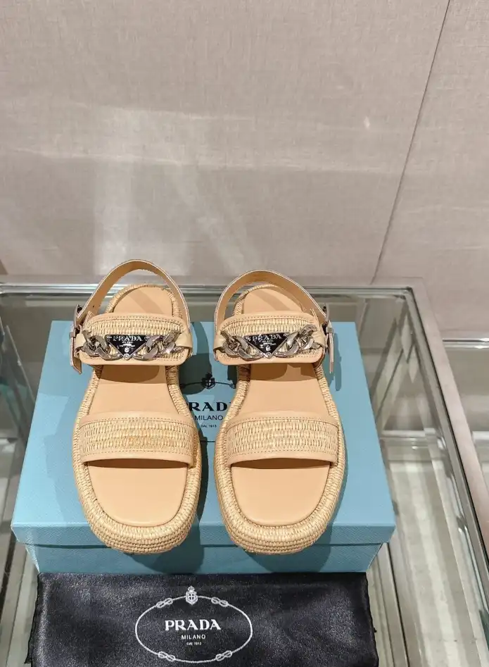 hype Prada Sandals