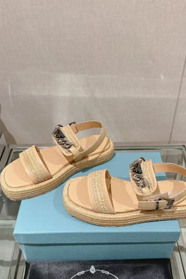 hype Prada Sandals