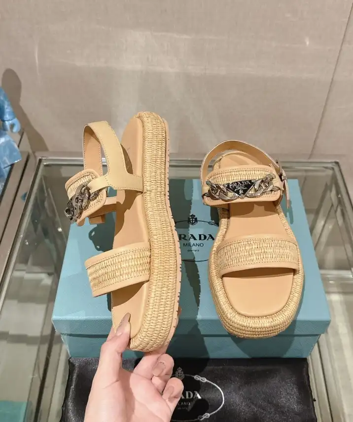 hype Prada Sandals