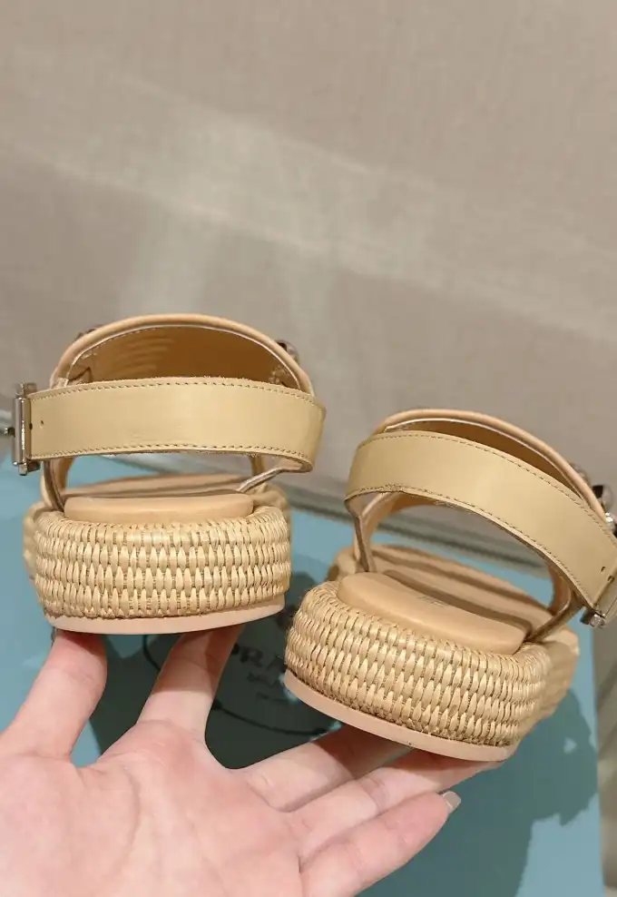 hype Prada Sandals