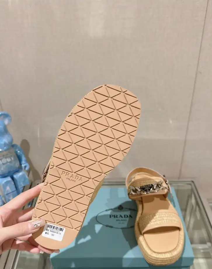 hype Prada Sandals