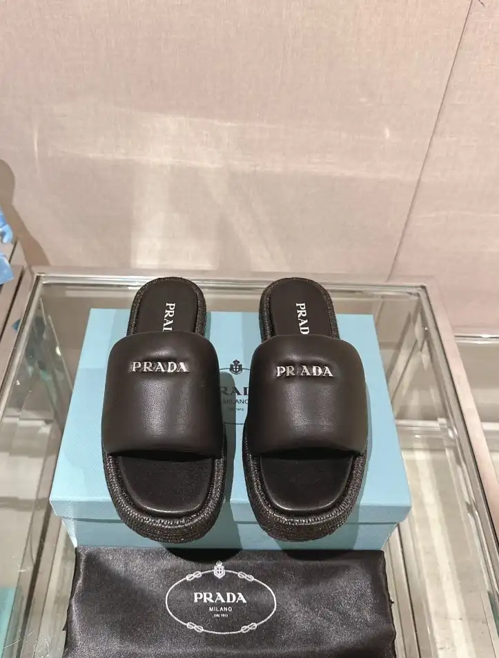 hype Prada Slippers