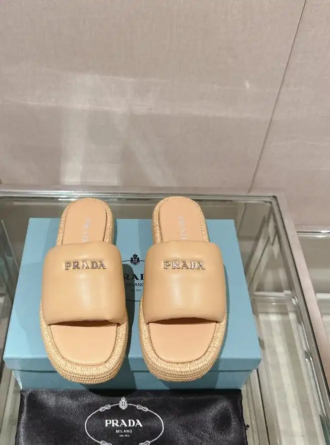 hype Prada Slippers