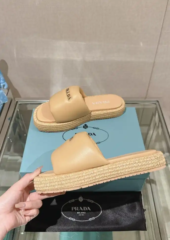 hype Prada Slippers