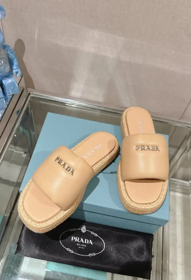 hype Prada Slippers