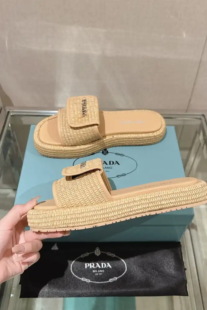 hype Prada Slippers