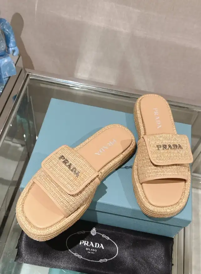 hype Prada Slippers