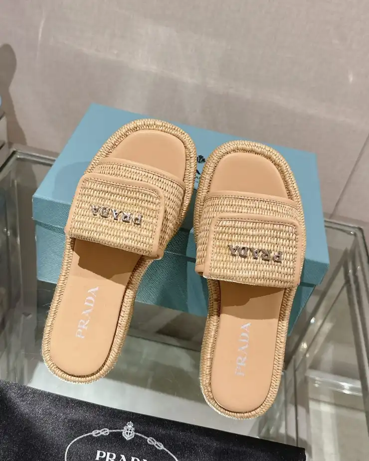 hype Prada Slippers