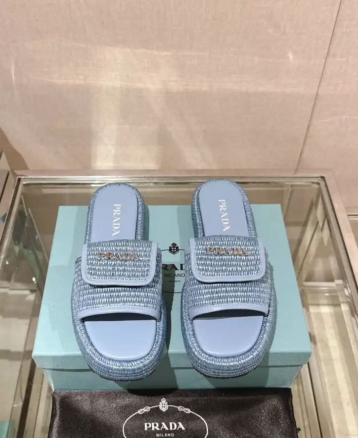 hype Prada Slippers