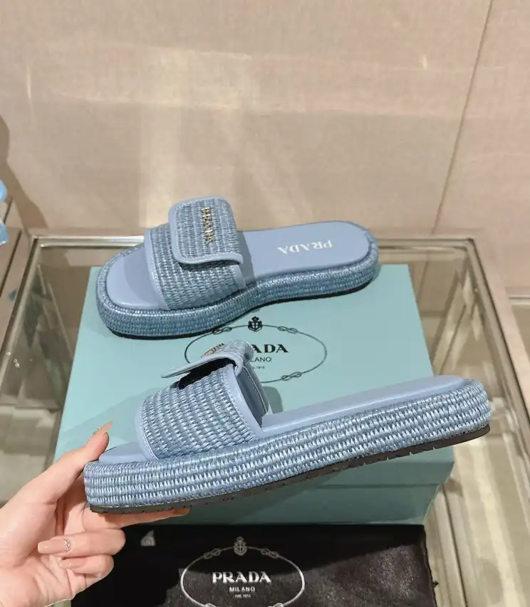 hype Prada Slippers