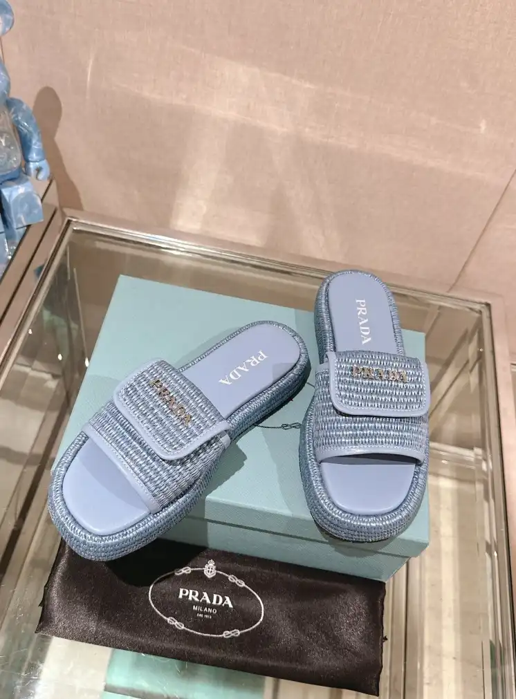 hype Prada Slippers