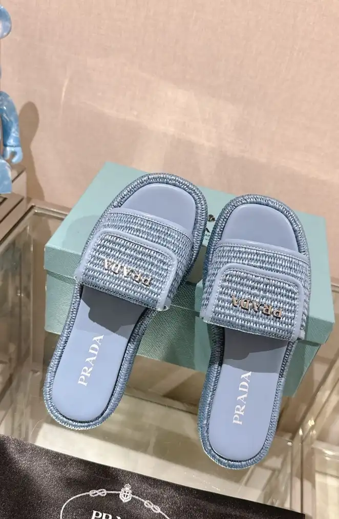 hype Prada Slippers