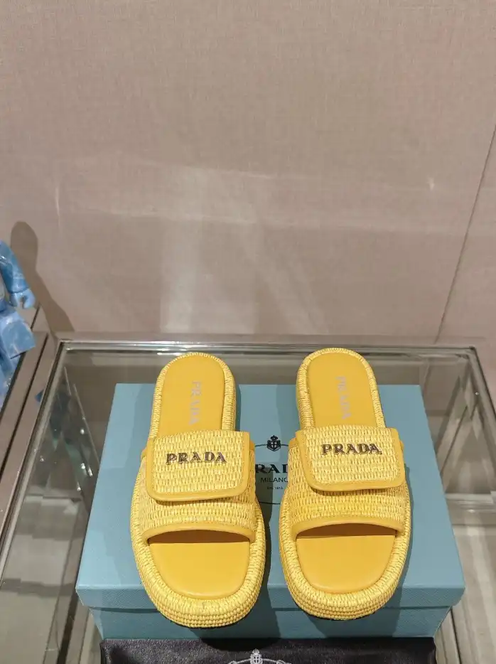 hype Prada Slippers