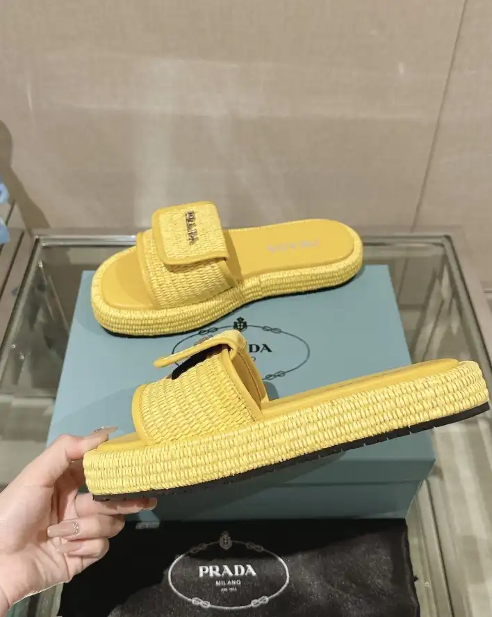 hype Prada Slippers