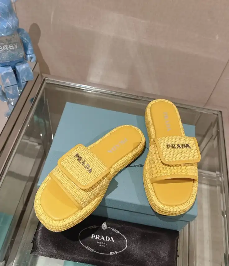 hype Prada Slippers