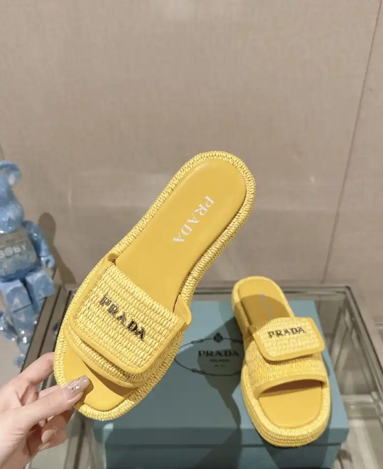 hype Prada Slippers