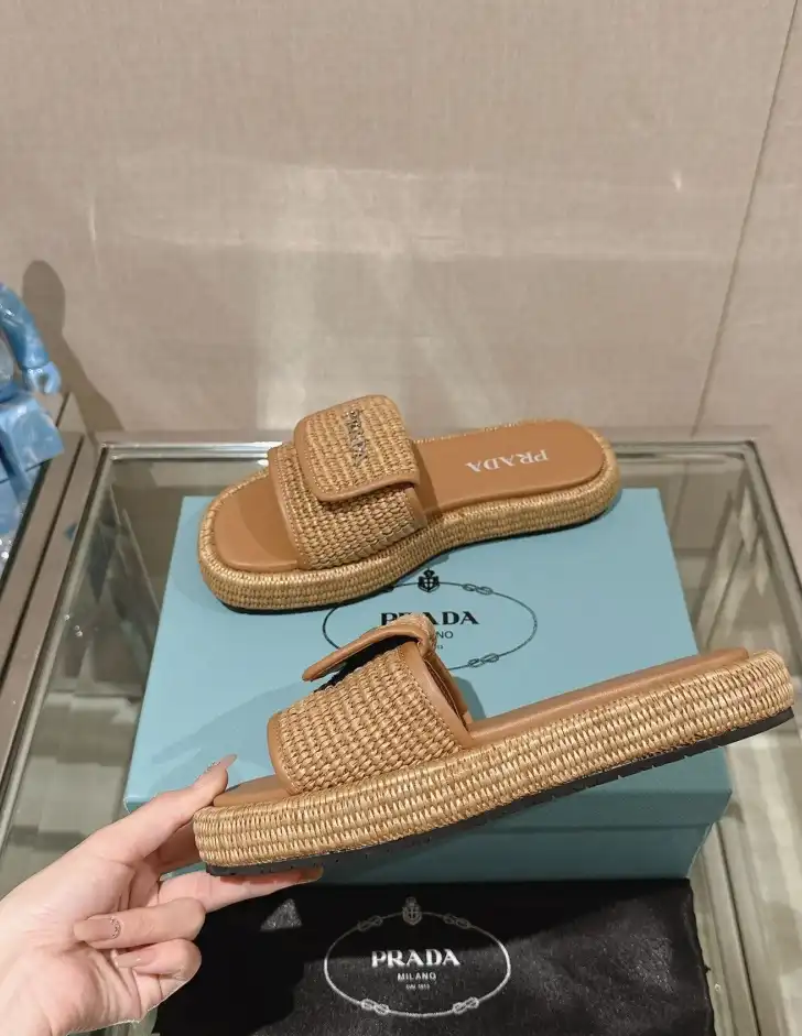 hype Prada Slippers