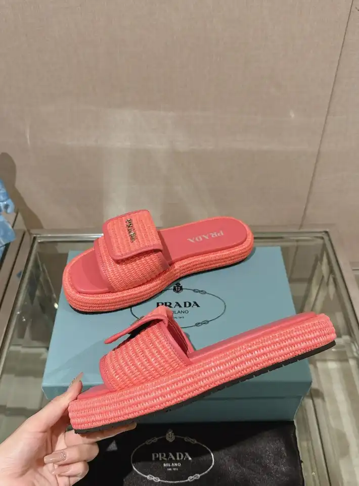 hype Prada Slippers