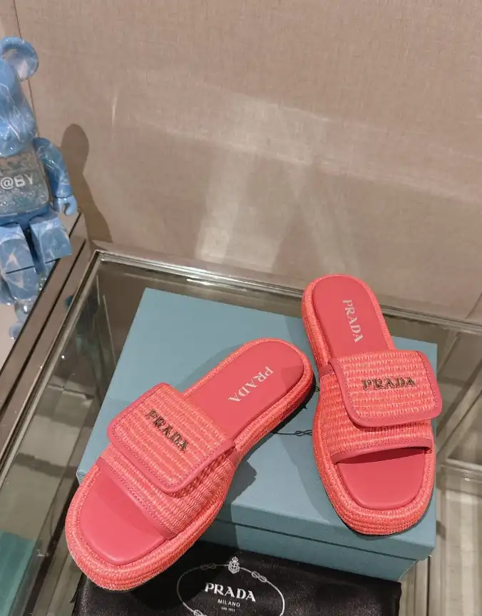 hype Prada Slippers