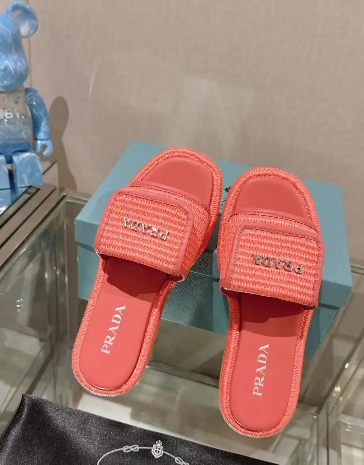 hype Prada Slippers