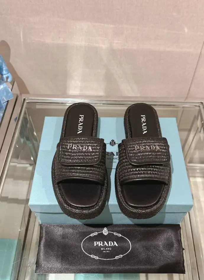 hype Prada Slippers