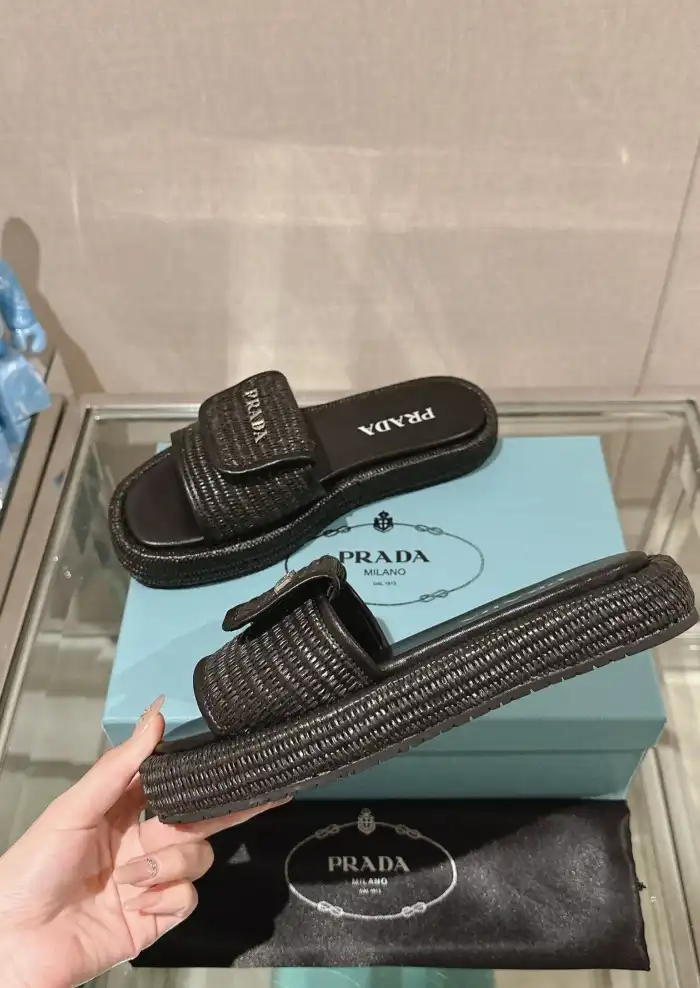 hype Prada Slippers