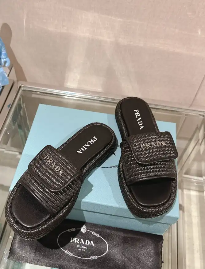 hype Prada Slippers