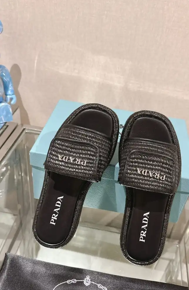 hype Prada Slippers