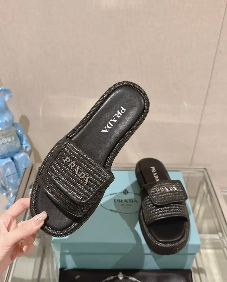 hype Prada Slippers