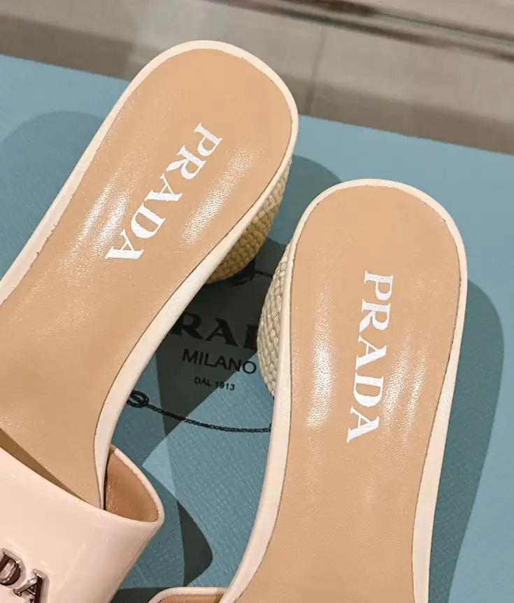 hype Prada Slippers