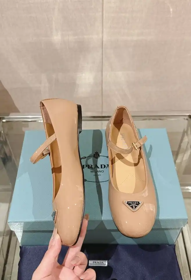 hype Prada flat shoes