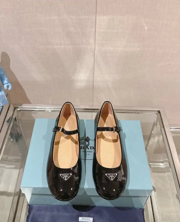 hype Prada flat shoes