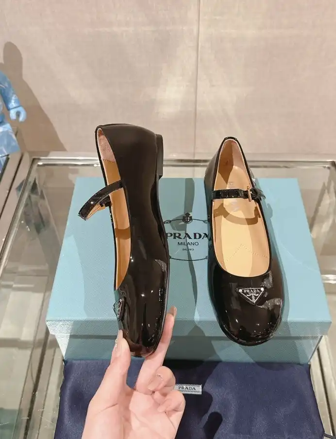 hype Prada flat shoes