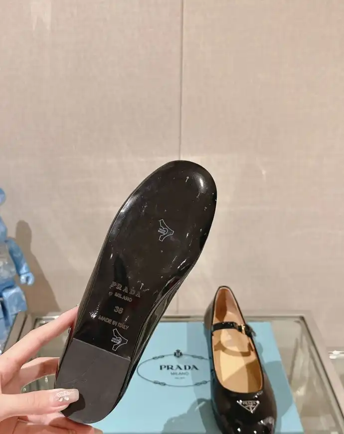 hype Prada flat shoes