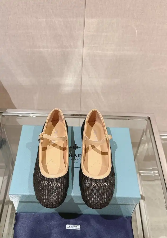 hype Prada flat shoes