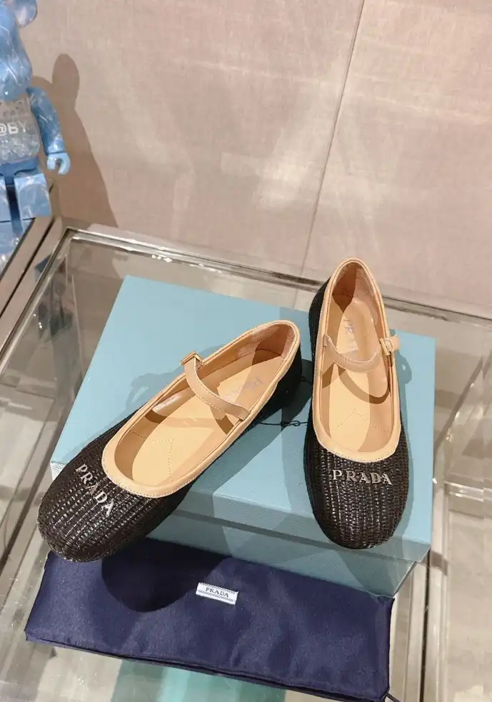 hype Prada flat shoes